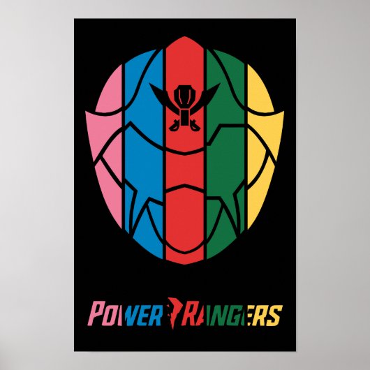 POSTER RANGERS DE PUISSANCE (Devant)