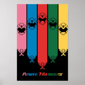 POSTER RANGERS DE PUISSANCE