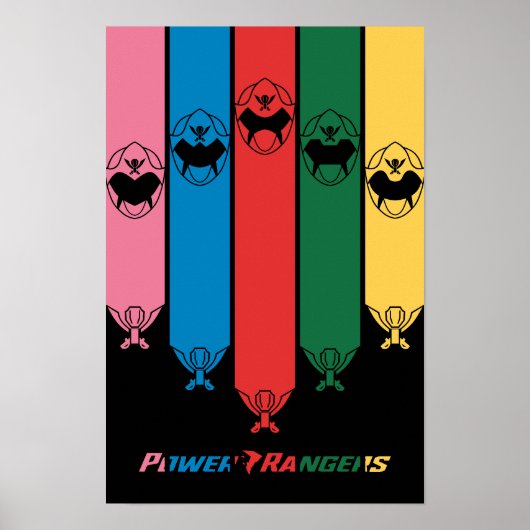 POSTER RANGERS DE PUISSANCE (Devant)