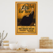 Poster Rangers irlandais canadiens, après la mère de Whis (Cuisine)