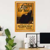 Poster Rangers irlandais canadiens, après la mère de Whis (Bureau à domicile)