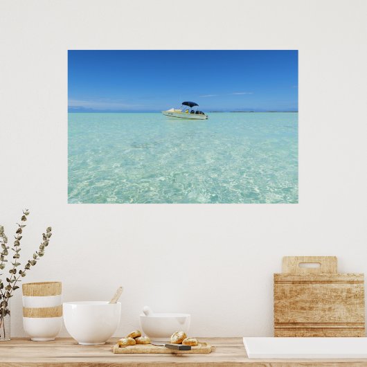 Poster Rangiroa Blue Lagoon (Cuisine)