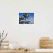 Poster Rangiroa Blue Lagoon Palm Tropical (Cuisine)