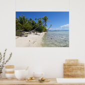 Poster Rangiroa Polynésie française (Cuisine)