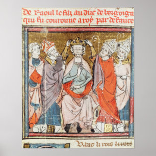 Poster Raoul, fils du duc de Bourgogne