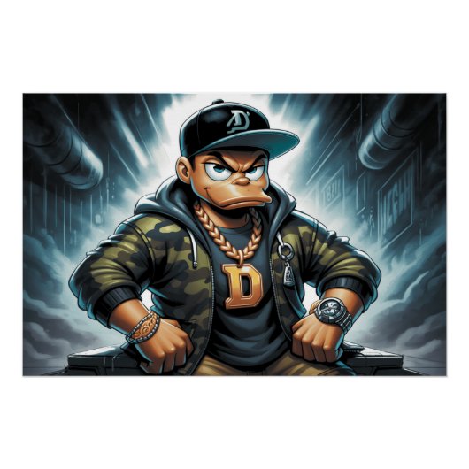 Poster Rap Duck 2 (Devant)