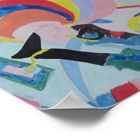 Poster Raphael Canossa Paris Opéra (Coin)