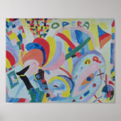 Poster Raphael Canossa Paris Opéra (Devant)