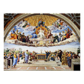 Poster Raphael - Différends du Saint Sacrement (Devant)