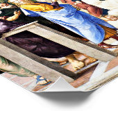 Poster Raphael - Différends du Saint Sacrement (Coin)