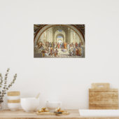 Poster Raphael - École d'Athènes (Cuisine)