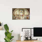 Poster Raphael - École d'Athènes (Bureau à domicile)