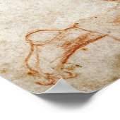 Poster Raphael - Femme Figurant Avec Son Bras Gauche... (Coin)