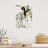 Poster Raphael Kirchner, La Rose - Art Nouveau (Cuisine)