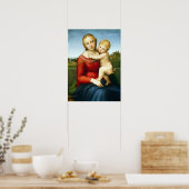 Poster Raphael La Petite Madonna (Cuisine)
