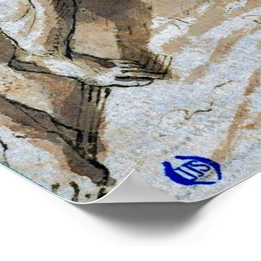 Poster Raphael - La Tentation D'Eve (Coin)