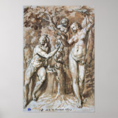 Poster Raphael - La Tentation D'Eve (Devant)