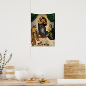 Poster Raphael - La Vierge Sixtine (Cuisine)