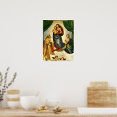 Poster Raphael - La Vierge Sixtine (Cuisine)