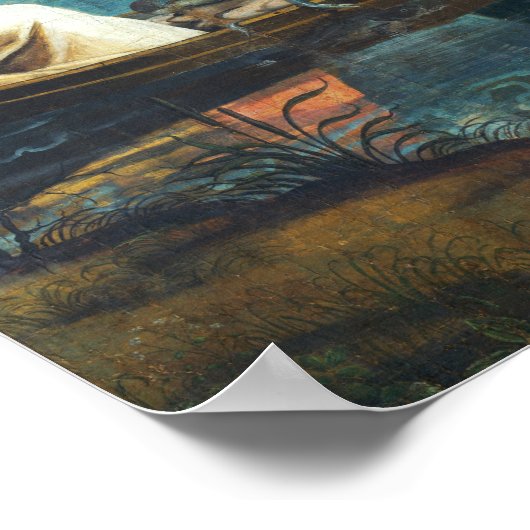 Poster Raphael - Le Brouillon Miraculeux Des Poissons (Coin)