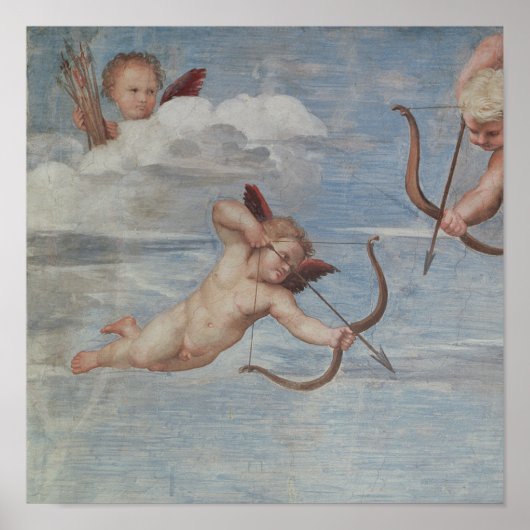 Poster Raphael | Le triomphe de Galatea (Devant)