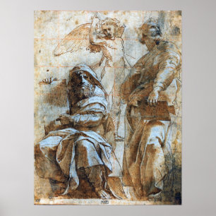 Poster Raphaël - Les prophètes Osée et Jonas
