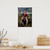 Poster Raphael - Madonna Del Cardellino (Cuisine)