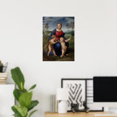 Poster Raphael - Madonna Del Cardellino (Bureau à domicile)