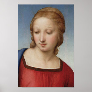 Poster Raphael Madonna Goldfinch (détail) Art fine