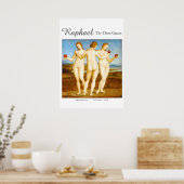 Poster Raphael Restauré Classique Les Trois Graces Peintu (Cuisine)
