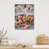 Poster RAPHAEL - Triomphe de Galatea 1512 (Cuisine)