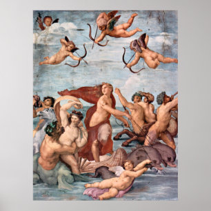 Poster RAPHAEL - Triomphe de Galatea 1512