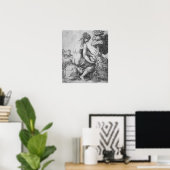 Poster Raphaël - Vénus retirant une épine de son pied (Bureau à domicile)