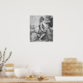 Poster Raphaël - Vénus retirant une épine de son pied (Cuisine)