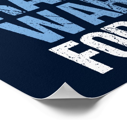 Poster Raphael Warnock pour les élections sénatoriales en (Coin)