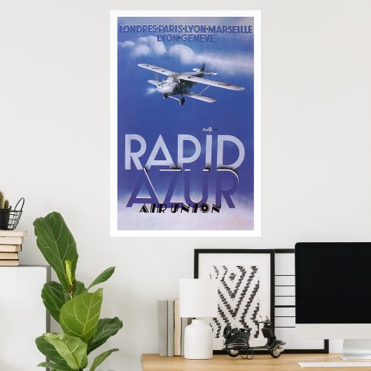 Poster Rapid Azur (Bureau à domicile)