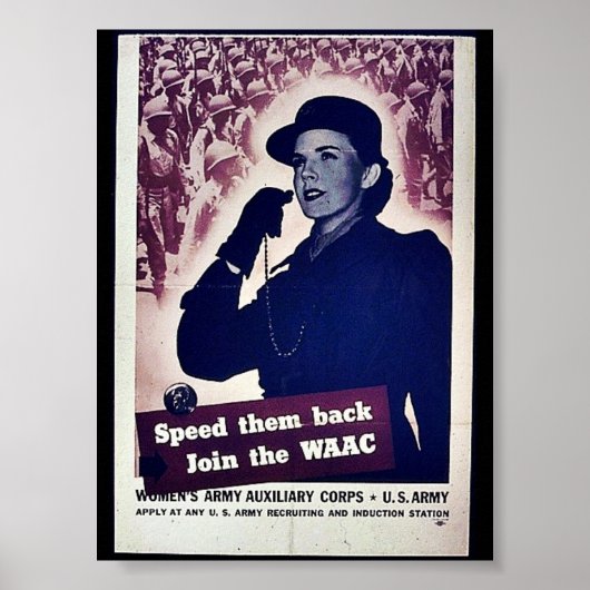 Poster Rapide-Les Rejoindre La Waac (Devant)
