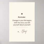 Poster Rappel (Devant)