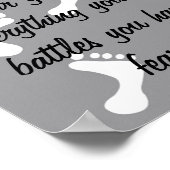 Poster Rappel de l'affiche sans crainte (Coin)