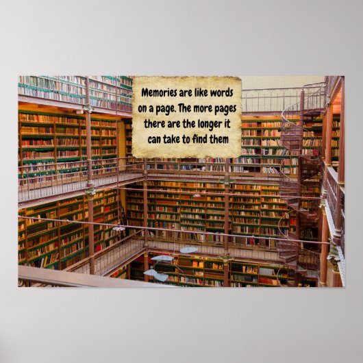 Poster Rappel de mémoire. (Devant)