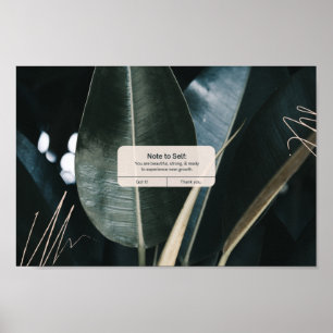 Poster Rappel et confirmation positifs pour iPhone