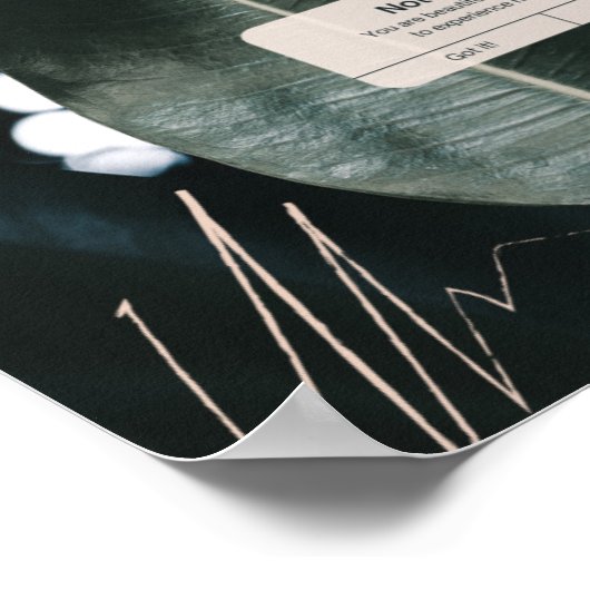 Poster Rappel iPhone Positif & Affirmation (Coin)