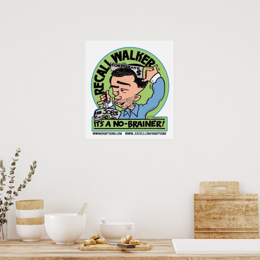 Poster Rappeler l'affiche Walker (Cuisine)