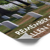 POSTER RAPPELEZ-VOUS DE NOS SOLDATS FALLEN (Coin)