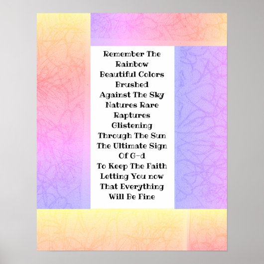 Poster Rappelez-Vous L'Arc En Ciel (Devant)