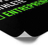 Poster Rapper Athlete Entrepreneur Millionaire Motivation (Coin)