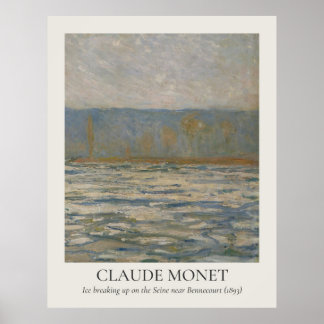 Poster Rapport Claude Monet Vintage Wall Art 11x14