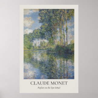 Poster Rapport Claude Monet Vintage Wall Art 2x3