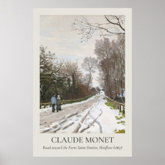 Poster Rapport Claude Monet Vintage Wall Art 2x3