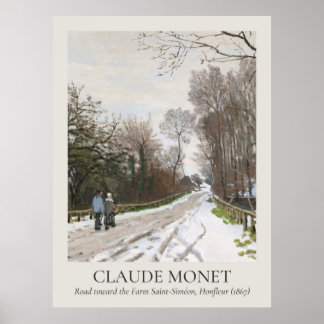 Poster Rapport Claude Monet Vintage Wall Art 3x4